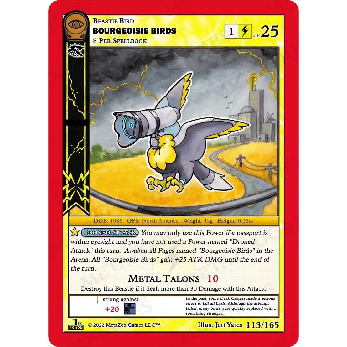 Image for Bourgeoisie Birds (113/165) (SCE1E) - MetaZoo