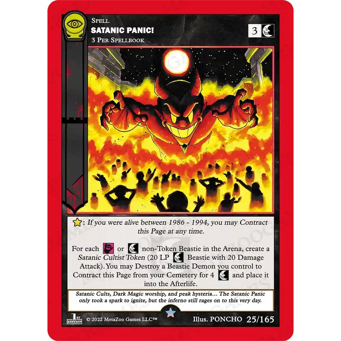 Image for Satanic Panic! (25/165) (SCE1E) - MetaZoo