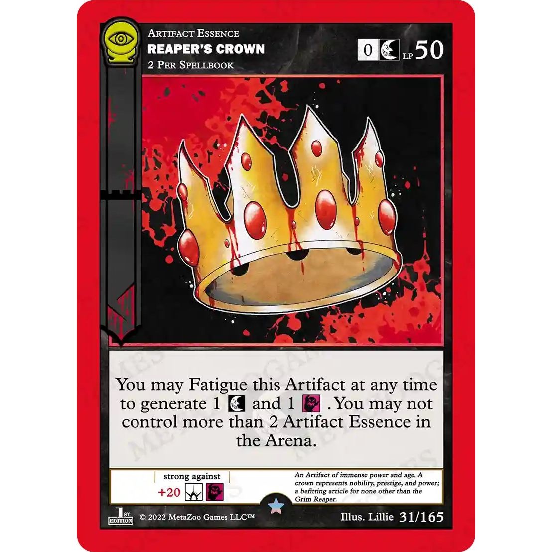 Image for Reaper's Crown (31/165) (SCE1E) - MetaZoo