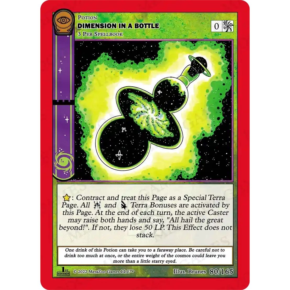 Image for Dimension in a Bottle (80/165) (SCE1E) - MetaZoo