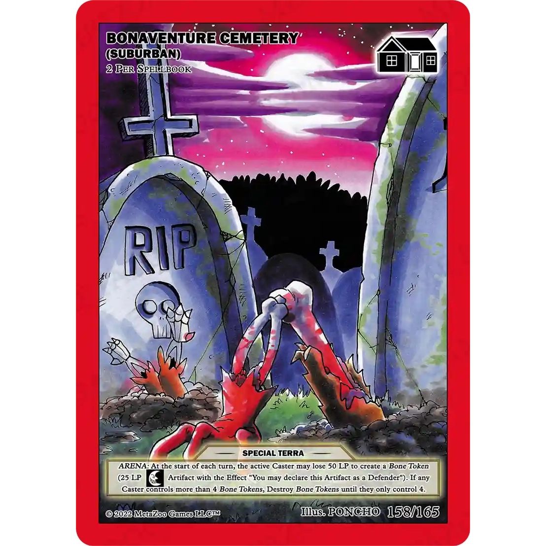 Image for Bonaventure Cemetery (Suburban) (158/165) (SCE1E) - MetaZoo