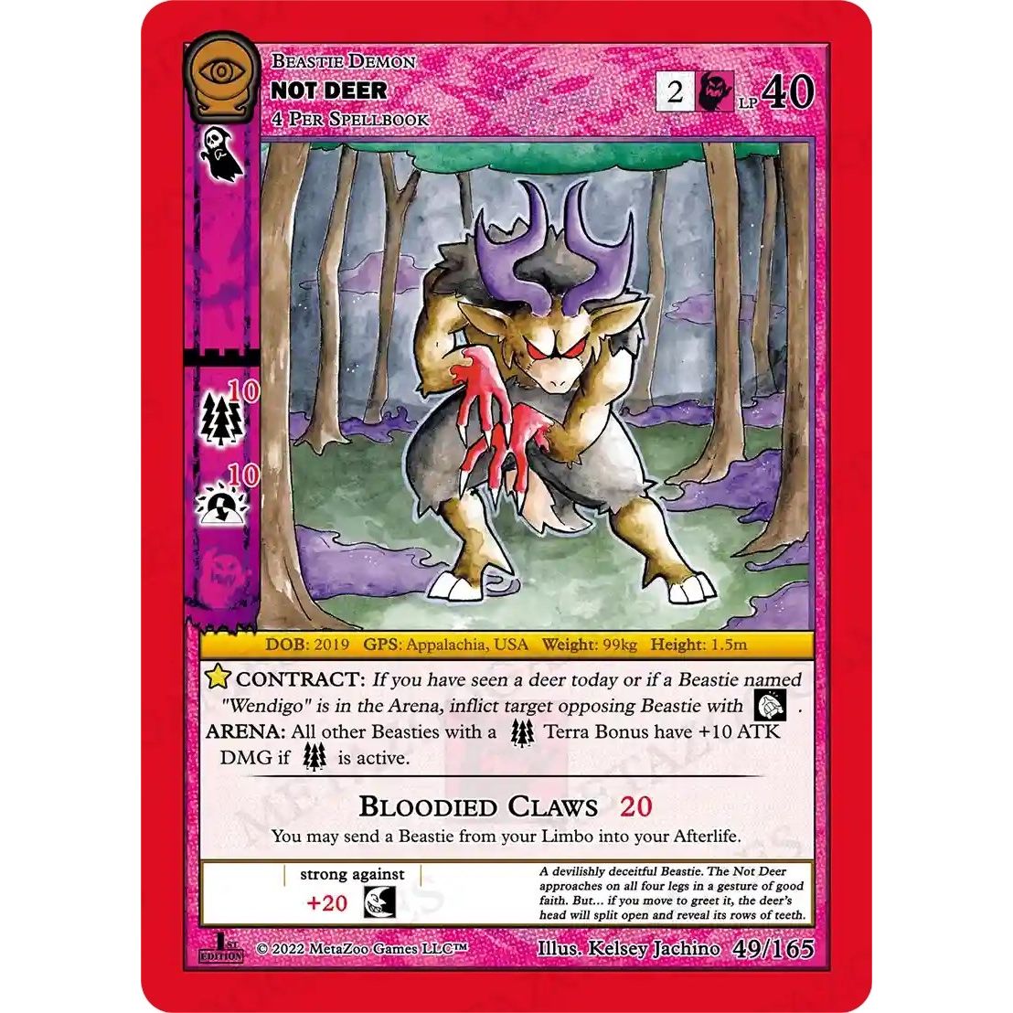 Image for Not Deer (49/165) (SCE1E) - MetaZoo