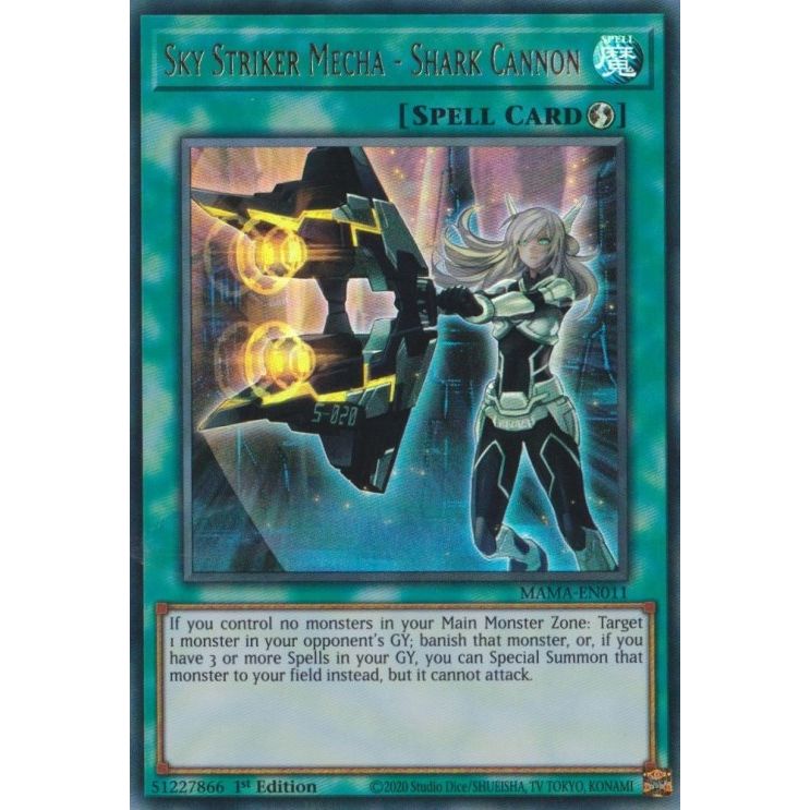 Image for Sky Striker Mecha - Shark Cannon (MAMA-EN011) (MAMA) - YuGiOh