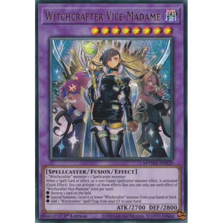 Image for Witchcrafter Vice-Madame (MAMA-EN020) (MAMA) - YuGiOh