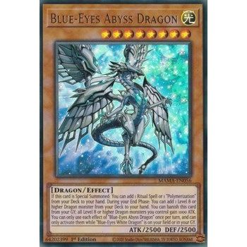 Image for Blue-Eyes Abyss Dragon (MAMA-EN056) (MAMA) - YuGiOh