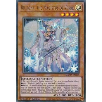 Image for Rilliona, the Magistus of Verre (MAMA-EN058) (MAMA) - YuGiOh
