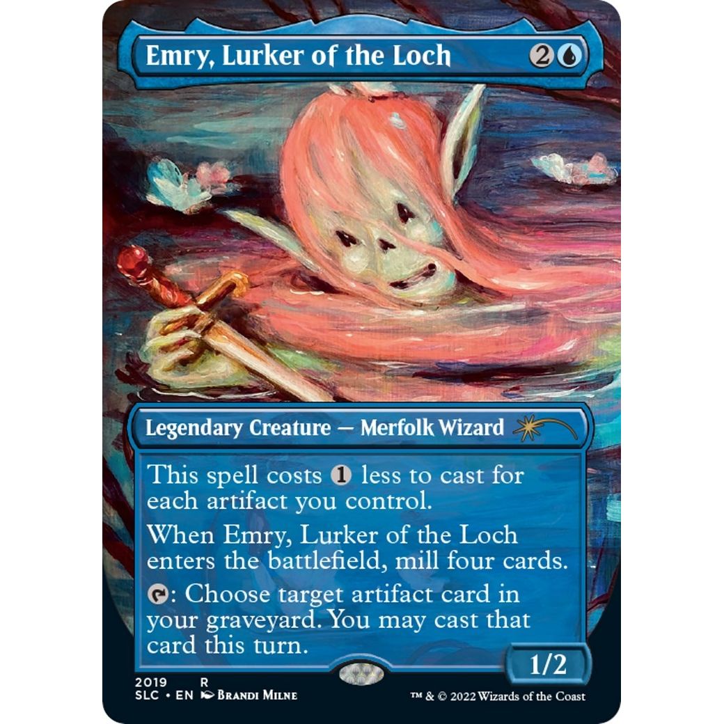 Image for Emry, Lurker of the Loch (2019) (SLC) - Magic: The Gathering