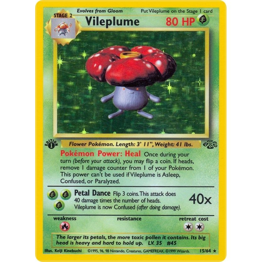 Image for Vileplume (15) (15/64) (JU) - Pokemon