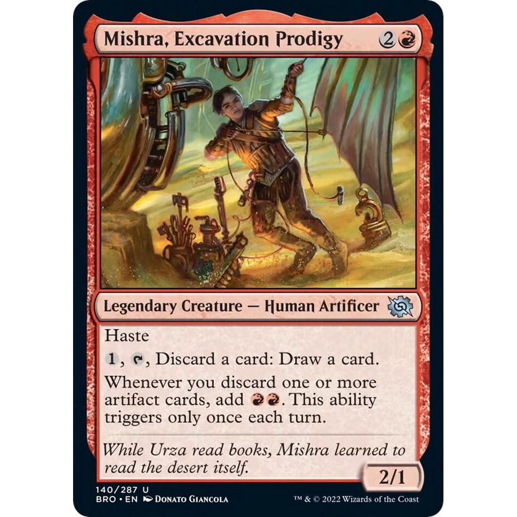 Image for Mishra, Excavation Prodigy (140) (BRO) - Magic: The Gathering
