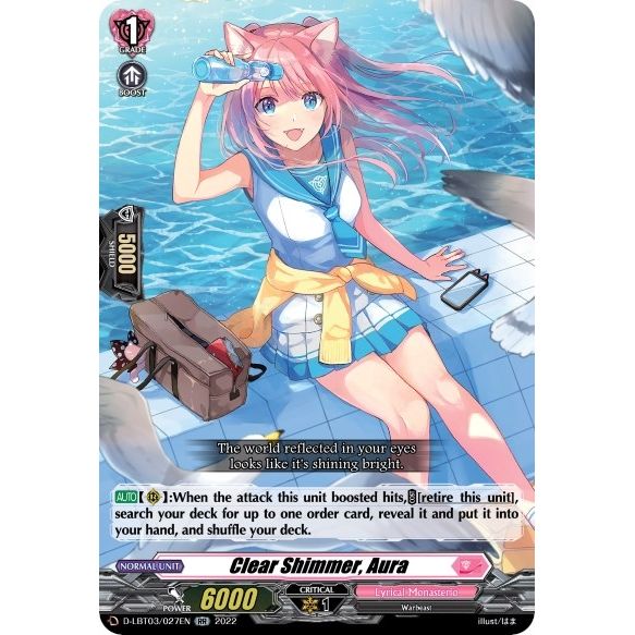 Image for Clear Shimmer, Aura (D-LBT03/027EN) (D-LBT03) - Cardfight Vanguard