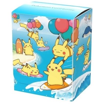 Image for Pokemon Center Japan Exclusive: Surfing Pikachu & Flying Pikachu Deck Box - Deck Boxes