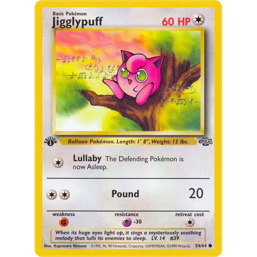 Image for Jigglypuff (54/64) (JU) - Pokemon