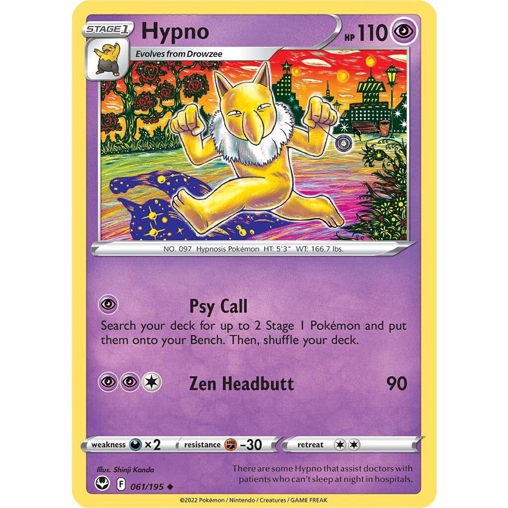 Image for Hypno (061/195) (SWSH12) - Pokemon