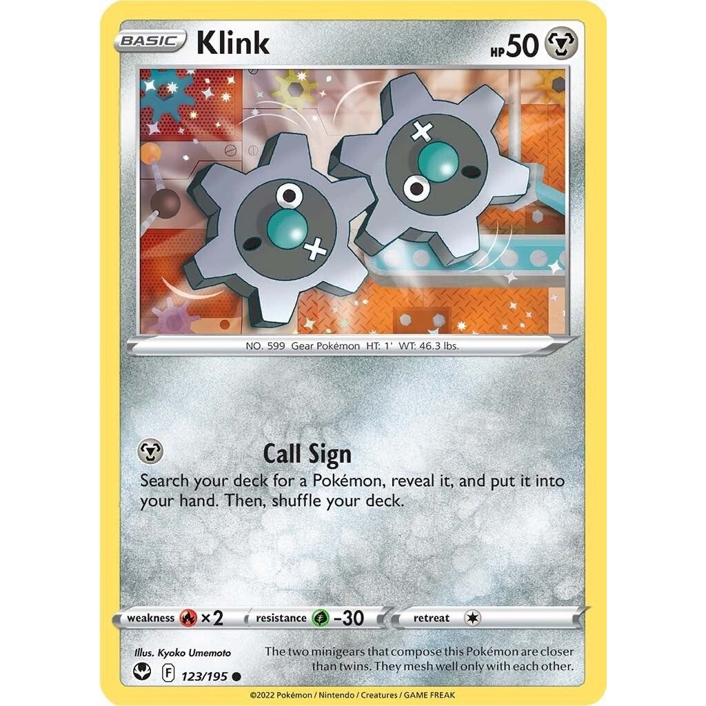 Image for Klink (123/195) (SWSH12) - Pokemon