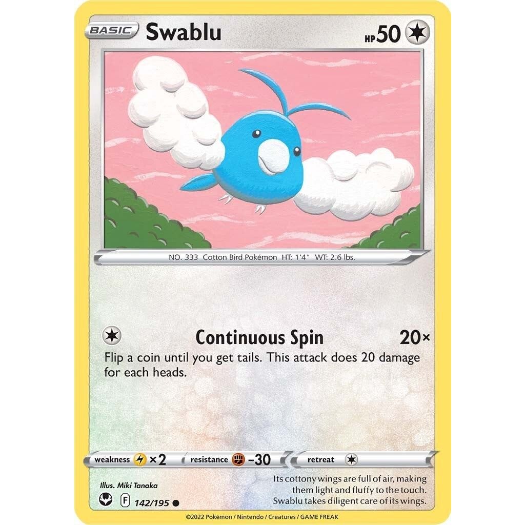 Image for Swablu (142/195) (SWSH12) - Pokemon