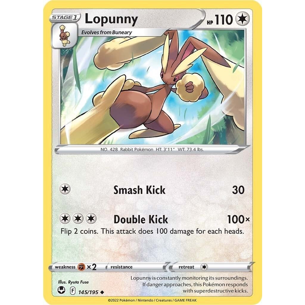 Image for Lopunny (145/195) (SWSH12) - Pokemon