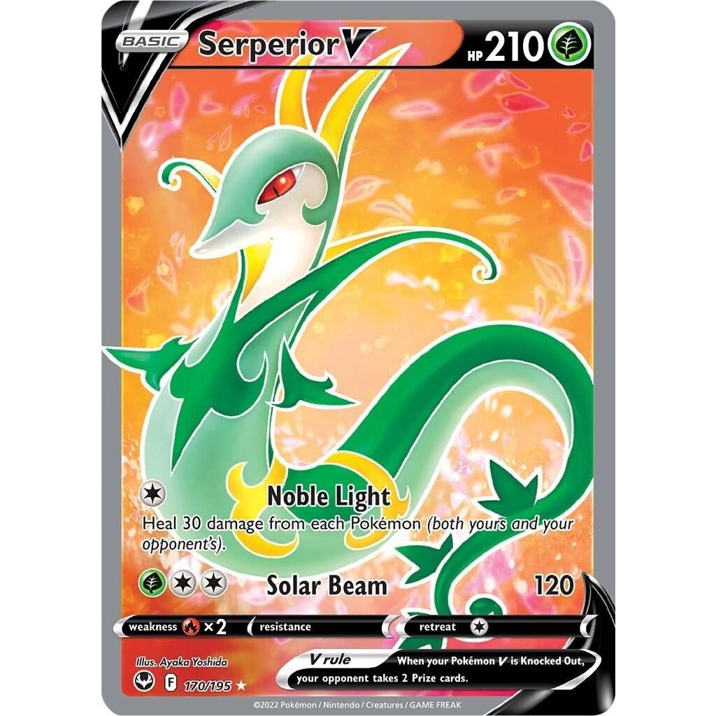 Image for Serperior V (Full Art) (170/195) (SWSH12) - Pokemon