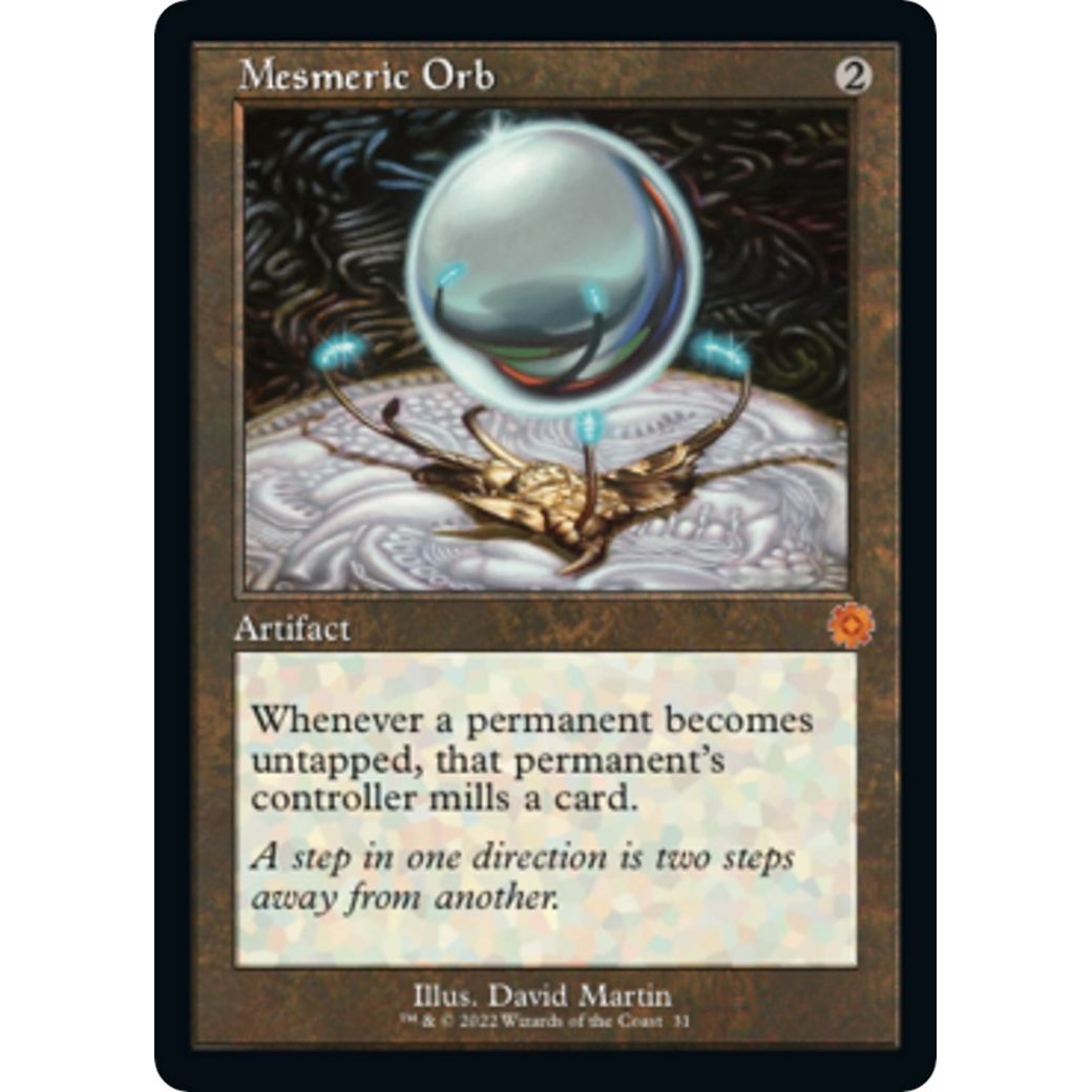 Image for Mesmeric Orb (31) (BRR) - Magic: The Gathering