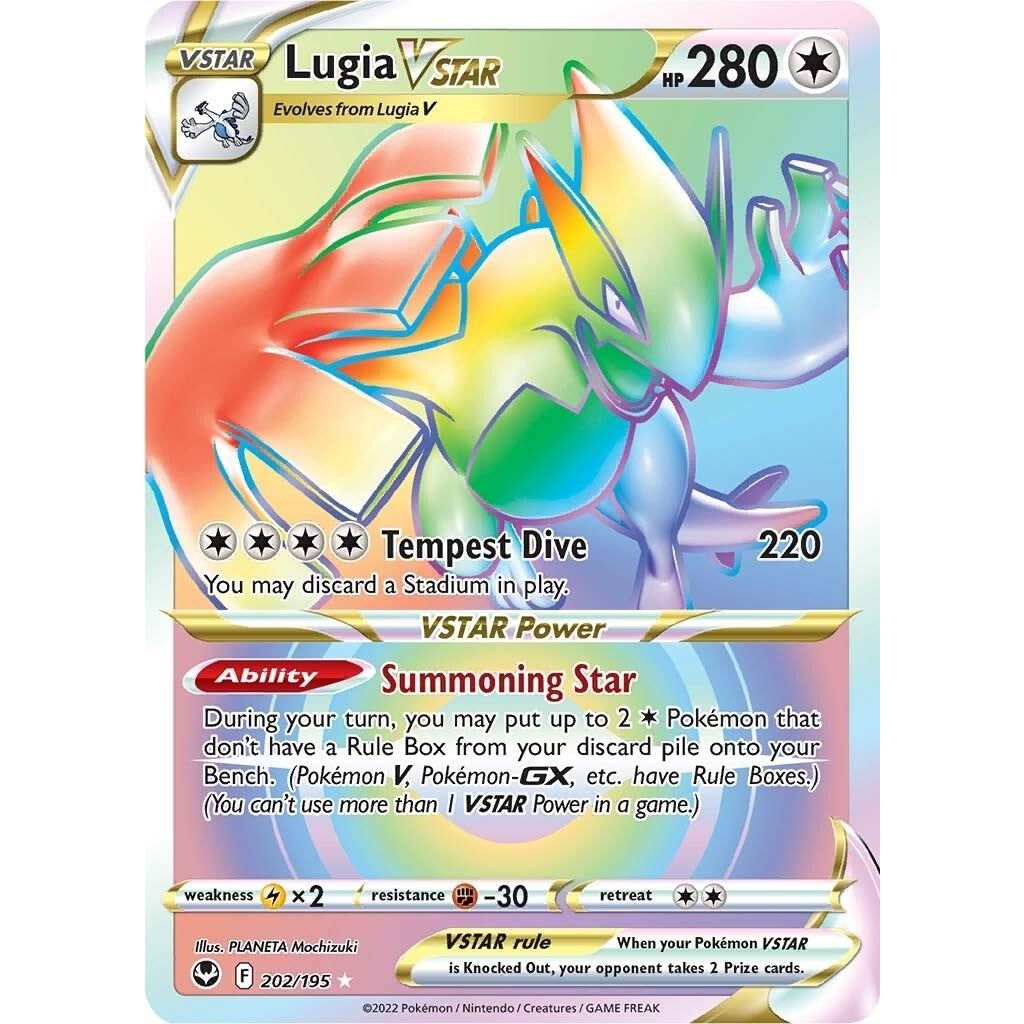 Image for Lugia VSTAR (Secret) (202) (202/195) (SWSH12) - Pokemon