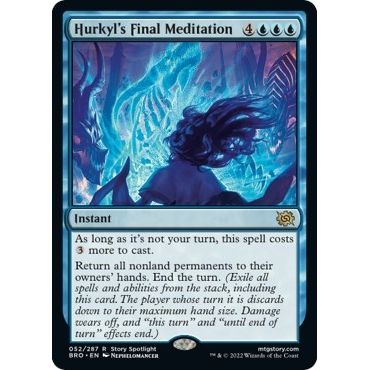 Image for Hurkyl's Final Meditation (52) (BRO) - Magic: The Gathering