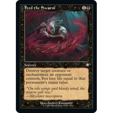 Image for Feed the Swarm (Retro Frame) (106) (BRC) - Magic: The Gathering