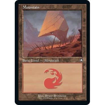 Image for Mountain (35) (Retro Frame) (35) (BRC) - Magic: The Gathering