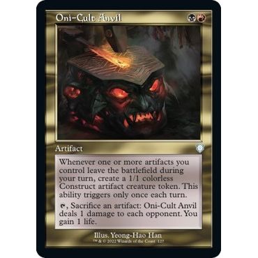Image for Oni-Cult Anvil (Retro Frame) (127) (BRC) - Magic: The Gathering