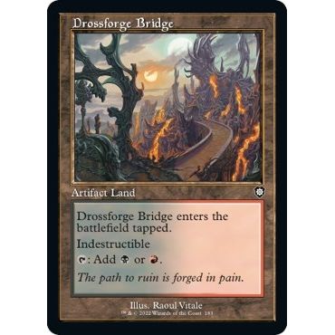 Image for Drossforge Bridge (Retro Frame) (183) (BRC) - Magic: The Gathering