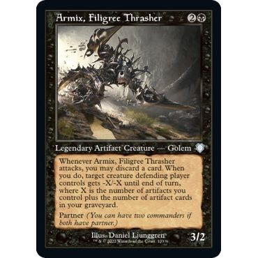 Image for Armix, Filigree Thrasher (Retro Frame) (103) (BRC) - Magic: The Gathering