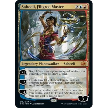 Image for Saheeli, Filigree Master (219) (BRO) - Magic: The Gathering