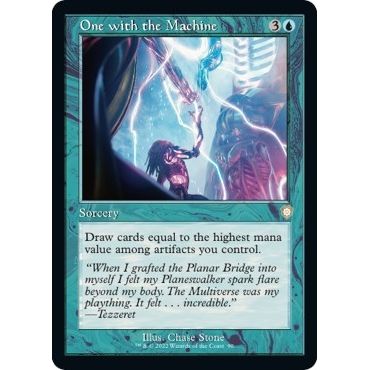 Image for One with the Machine (Retro Frame) (90) (BRC) - Magic: The Gathering
