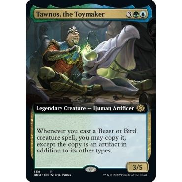 Image for Tawnos, the Toymaker (Extended Art) (359) (BRO) - Magic: The Gathering
