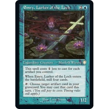 Image for Emry, Lurker of the Loch (Retro Frame) (81) (BRC) - Magic: The Gathering