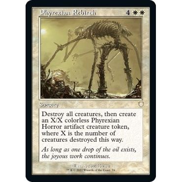 Image for Phyrexian Rebirth (Retro Frame) (74) (BRC) - Magic: The Gathering
