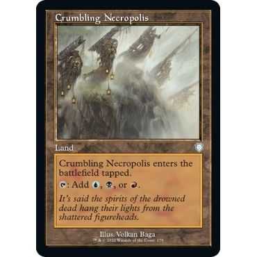 Image for Crumbling Necropolis (Retro Frame) (179) (BRC) - Magic: The Gathering