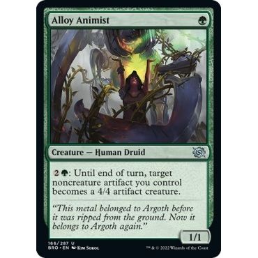 Image for Alloy Animist (166) (BRO) - Magic: The Gathering