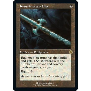 Image for Runechanter's Pike (48) (BRR) - Magic: The Gathering