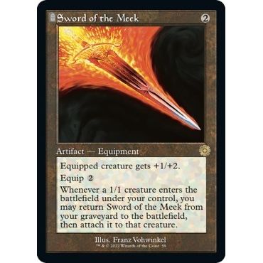 Image for Sword of the Meek (59) (BRR) - Magic: The Gathering