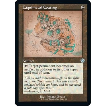 Image for Liquimetal Coating (Schematic) (91) (BRR) - Magic: The Gathering
