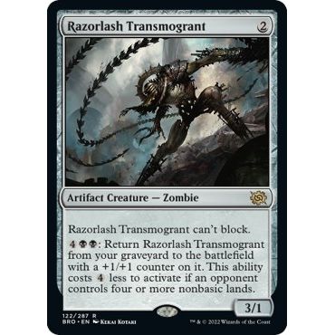 Image for Razorlash Transmogrant (122) (BRO) - Magic: The Gathering