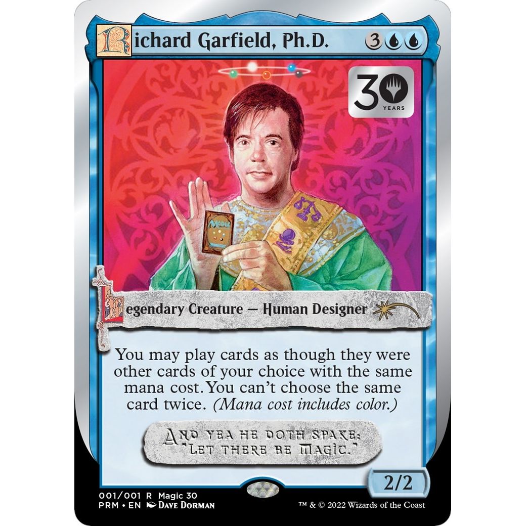 Image for Richard Garfield, Ph.D. (1) (30A-P) - Magic: The Gathering