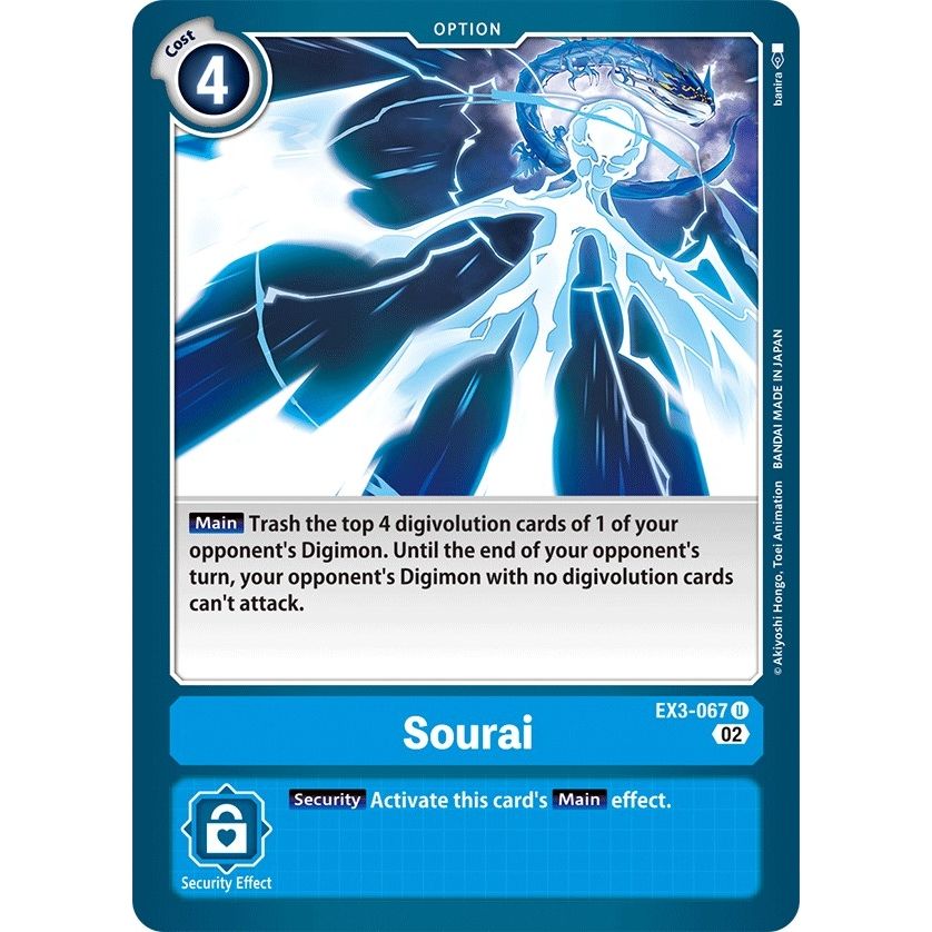 Image for Sourai (EX3-067 U) (EX03) - Digimon Card Game