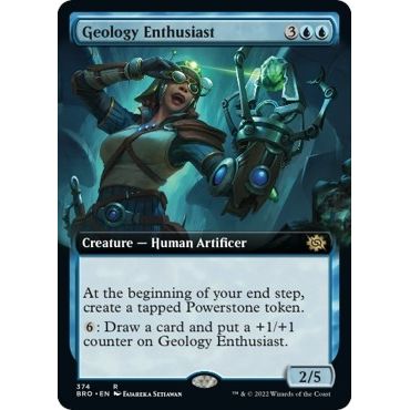 Image for Geology Enthusiast (Extended Art) (374) (BRO) - Magic: The Gathering