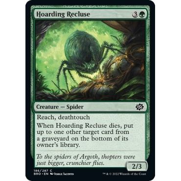 Image for Hoarding Recluse (186) (BRO) - Magic: The Gathering