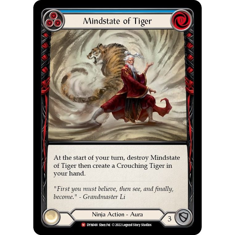 Image for Mindstate of Tiger (DYN048) (DYN) - Flesh and Blood TCG