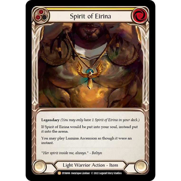 Image for Spirit of Eirina (DYN066) (DYN) - Flesh and Blood TCG