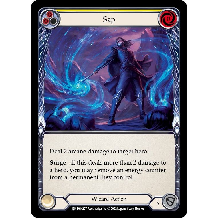 Image for Sap (Yellow) (DYN207) (DYN) - Flesh and Blood TCG
