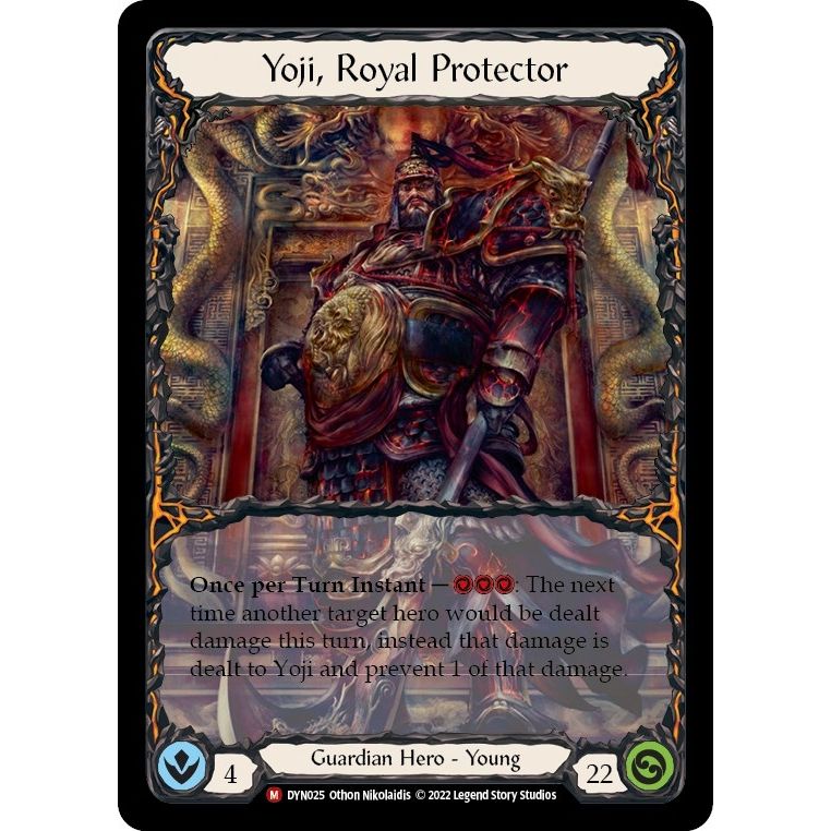 Image for Yoji, Royal Protector (DYN025) (DYN) - Flesh and Blood TCG