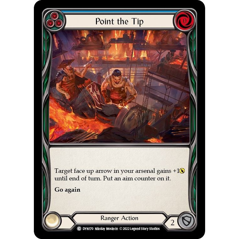 Image for Point the Tip (Blue) (DYN170) (DYN) - Flesh and Blood TCG