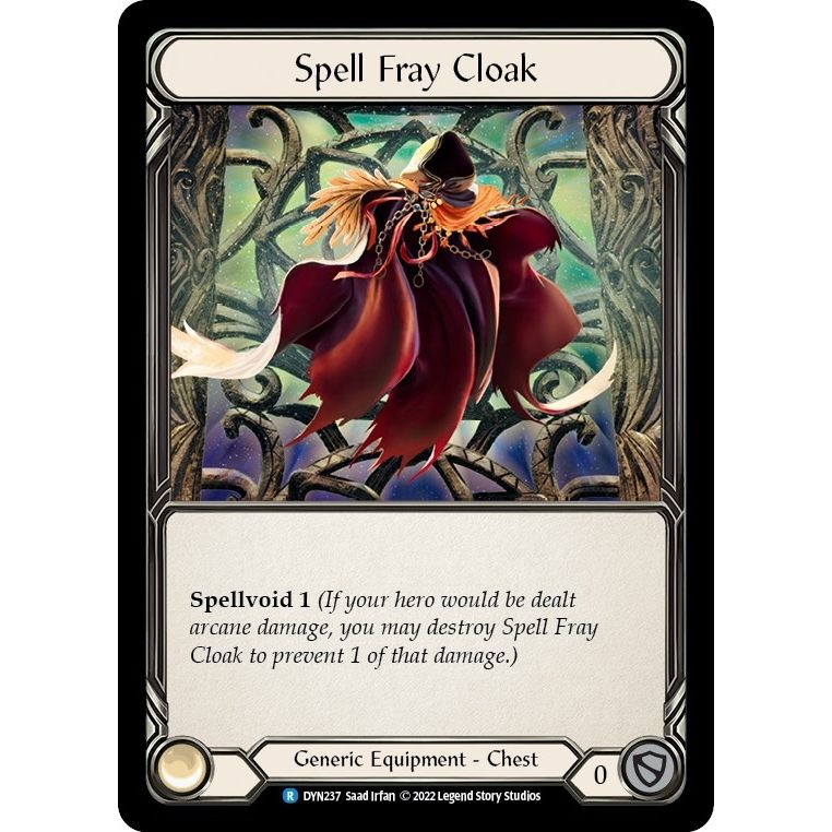 Image for Spell Fray Cloak (DYN237) (DYN) - Flesh and Blood TCG